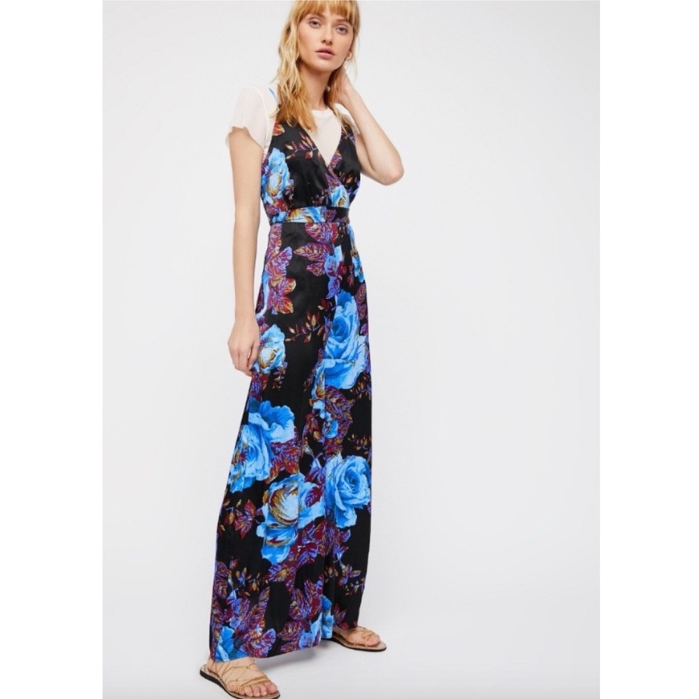 Free People Cabbage Rose Romper